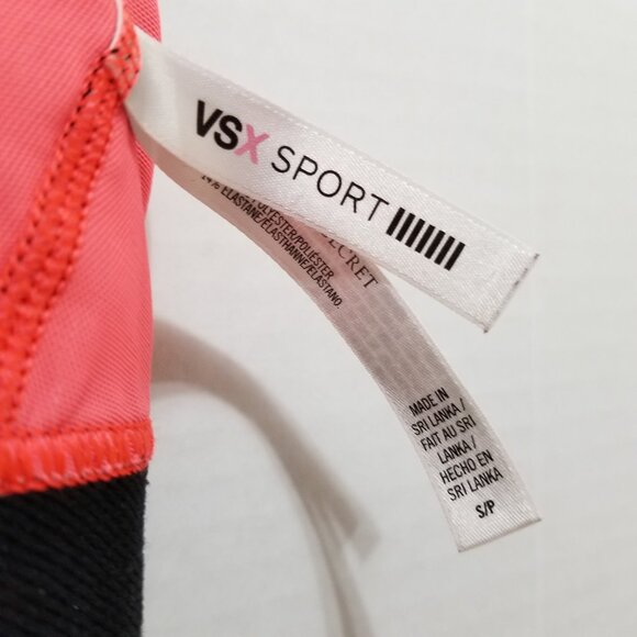 Victoria's Secret bra Small VSX The Player racerback workout gym sports zebra - Picture 9 of 10